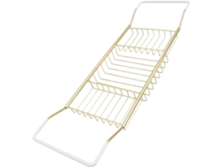 Estante Ajustable Para Bañera De Acero Inoxidable Expandible Y Antideslizante Soporte Versátil Para Teléfonos Libros Y Accesorios De Ba