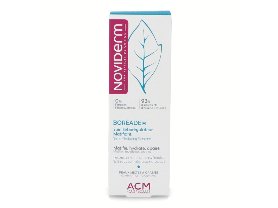 Tónico de Limpieza NOVIDERM Boreade M Emulsion Seborreguladora Matificante (40 ml)