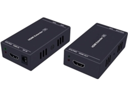 Extensor 1x7 De 60 M, Divisor 1x2 Utp Cat5e Cat6 1080p Rj45
