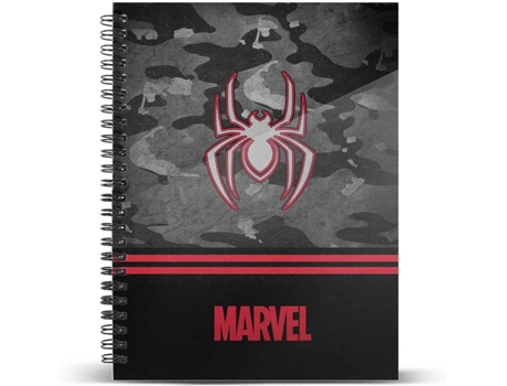 Cuaderno HOMEM-ARANHA Dark (A5 - Pautado)