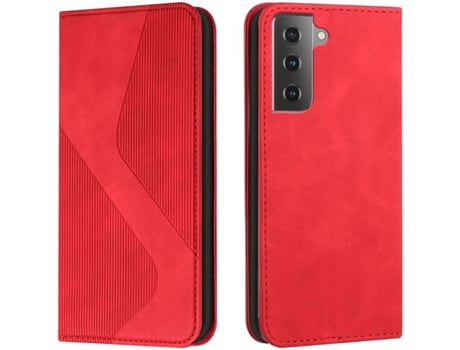 Carcasa Samsung Galaxy S22 Plus HFS-HOUSE Cartera Rojo
