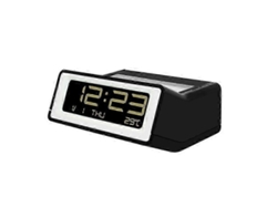 Reloj digital infantil con pantalla LCD 2025, luminoso, para mesita de noche o mesa, negro. GOKOCO