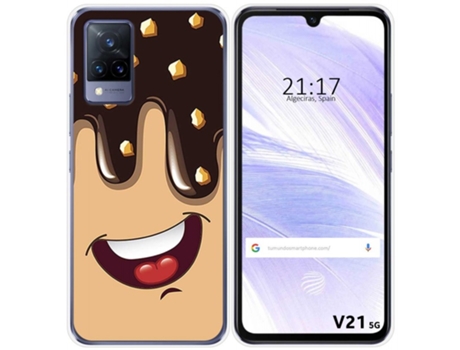 Carcasa Vivo V21 5G TUMUNDOSMARTPHONE Dibujos Multicolor