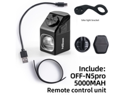 Luz delantera para bicicleta Viewleaf de 1000 lúmenes y 4000 mAh, recargable por USB, para ciclismo de montaña o carretera, accesorios para bicicleta