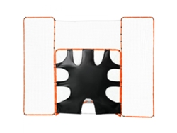 Set de entrenamiento de lacrosse 3 en 1 Tekmaquinas de 12 x 9 pies con reboteador, objetivo y protección