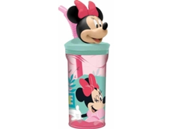 Minnie Jarrón Pajita Figura 3D 360 ml