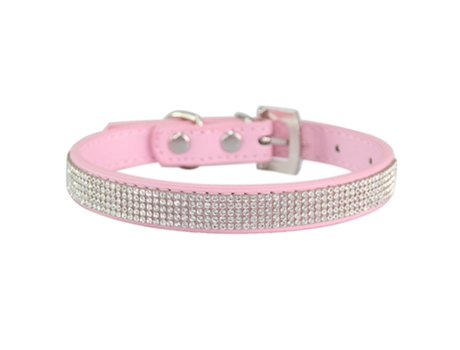 Collar De Perro Flash Ajustable Collar De Perro Rosa Collar De Gato Collar De Perro De Diamantes ELKUAIE