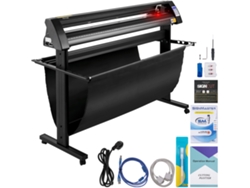 Cortador de vinilo, trazador de vinilo de 1350Mm, guía de luz Led, fabricante de etiquetas Signcut VEVOR