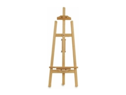 Caballete de madera plegable para pintura de lienzos 120cm