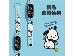 Reloj deportivo LED para niños Hengrongshen con bonito diseño de dibujos animados y reloj electrónico.