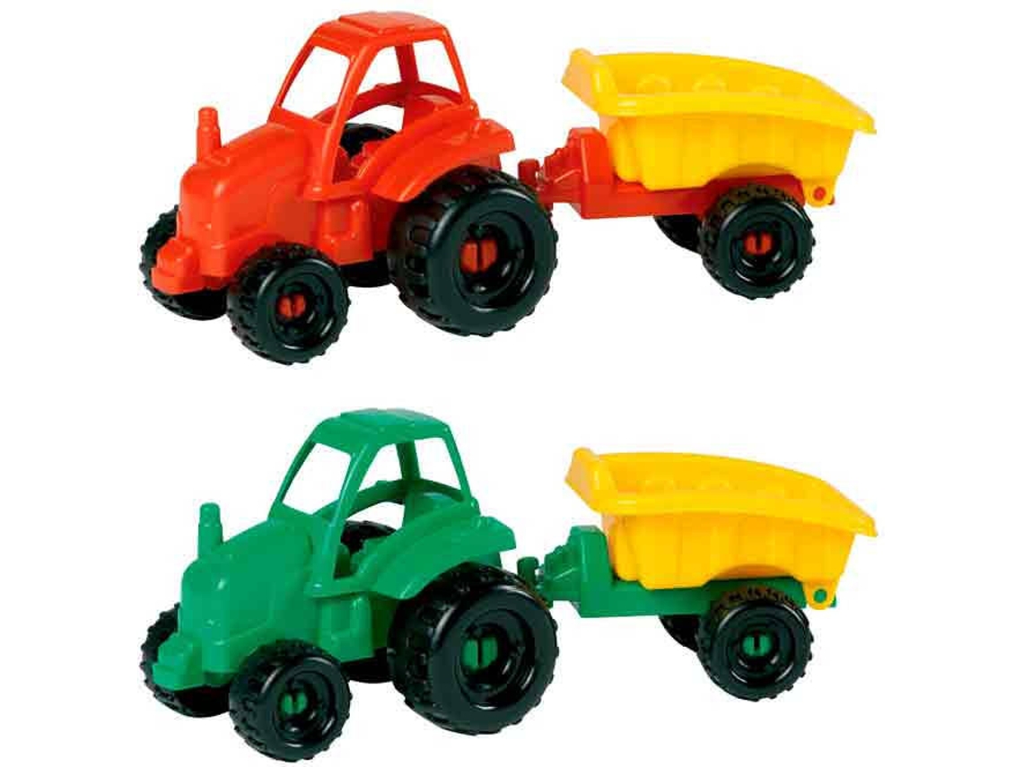 Tractor SMOBY con remolque (Edad Mínima: 1)