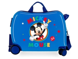 Maleta Multidireccional DISNEY Circle Mickey con 2 Ruedas Azul