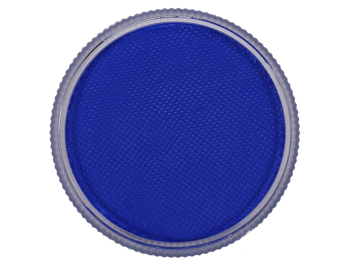 Pigmento de pintura corporal y facial mate azul Acuoso profesional para maquillaje escénico.