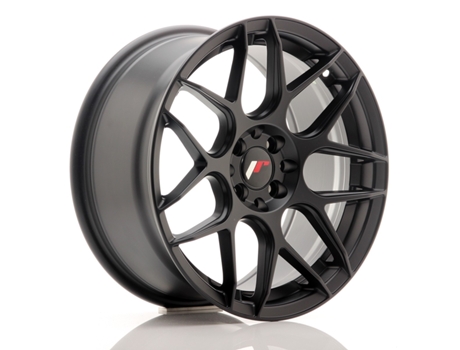 Llanta Japan Racing Jr18 17X8 Et 25 4X108 4X100 Cb 73,1 Negro