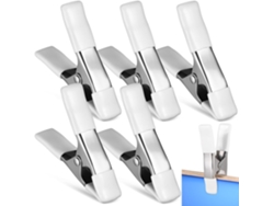 Stobaza Juego De Pinzas Pvc Resistentes Clip Resorte Abertura