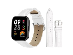 Correa para Redmi Watch 3 - Piel - Hebilla - Textura bambú (20 mm)
