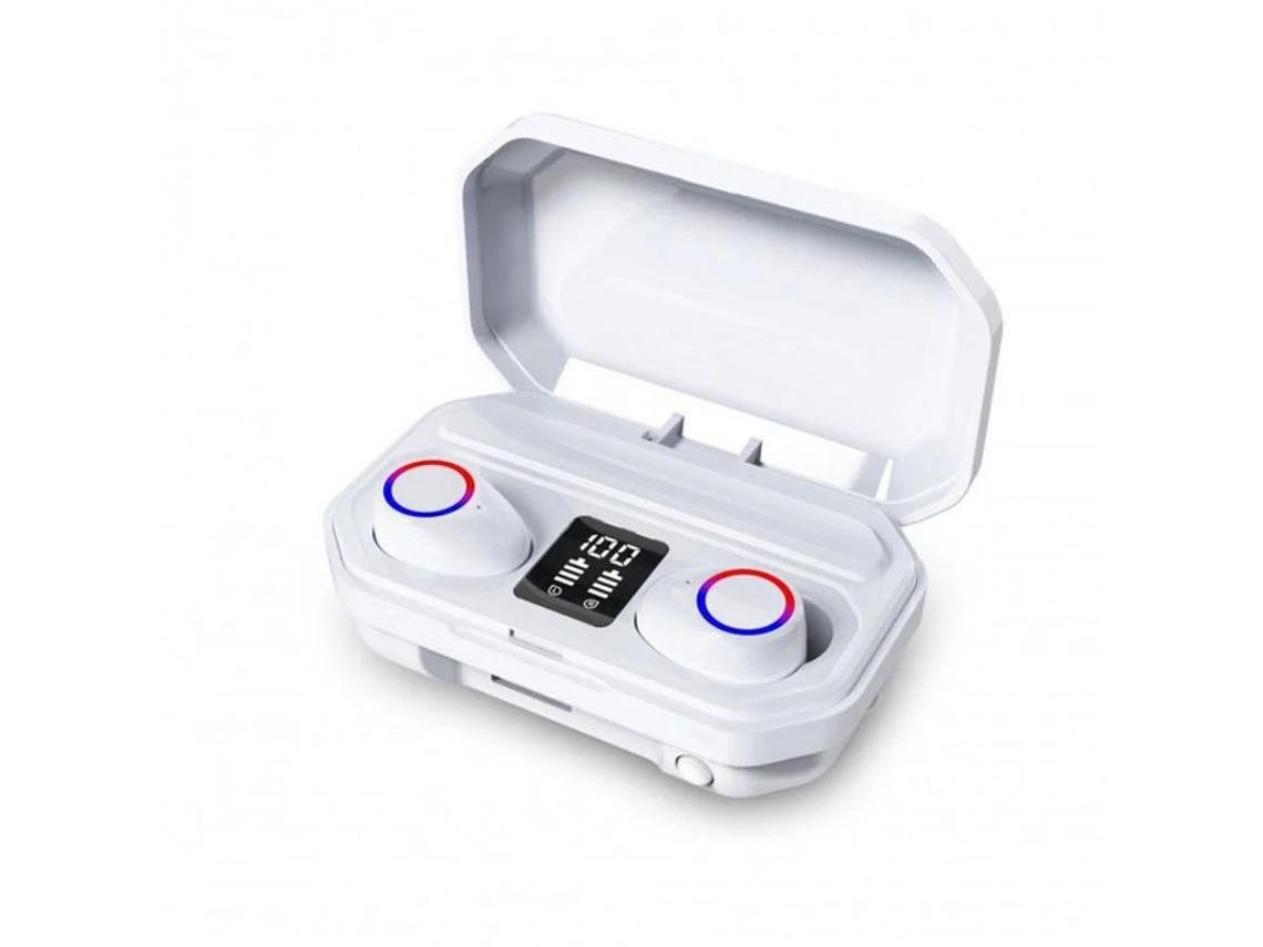 Auriculares Display Led Verdadeiro Sem Yizhood Bluetooth Azul