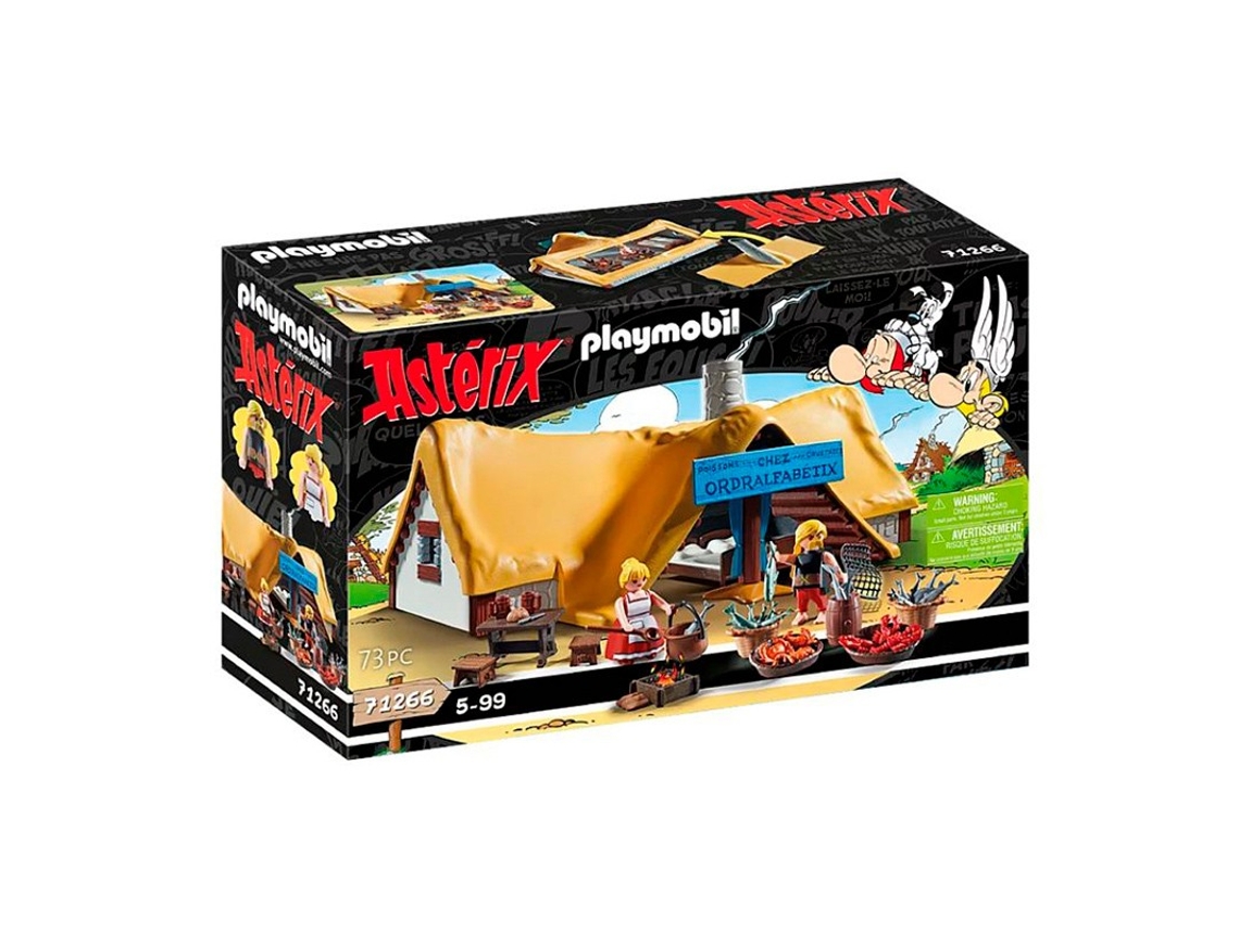 Asterix La Cabaña de Ordenalfabetix PLAYMOBIL