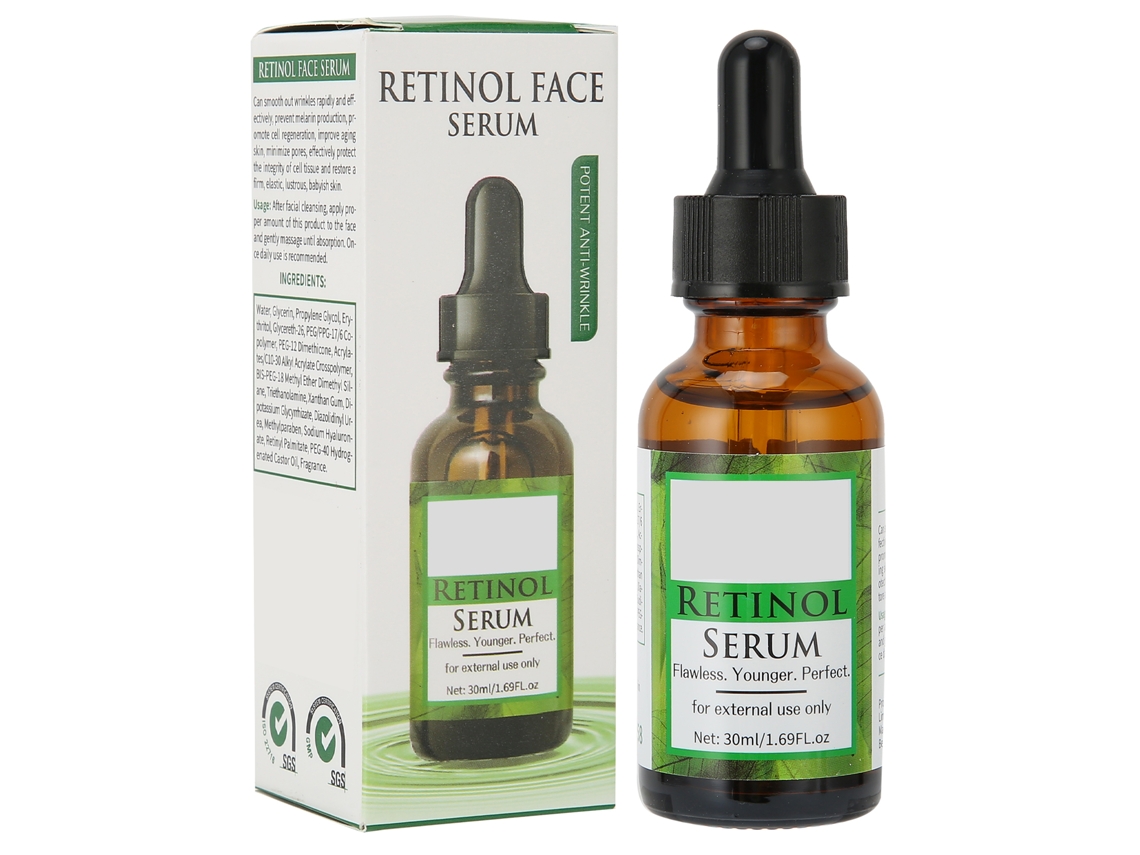 Sérum Facial Con Retinol Hidratante Nutritivo Antiedad Solución Para Cuidado De La Piel 30ml