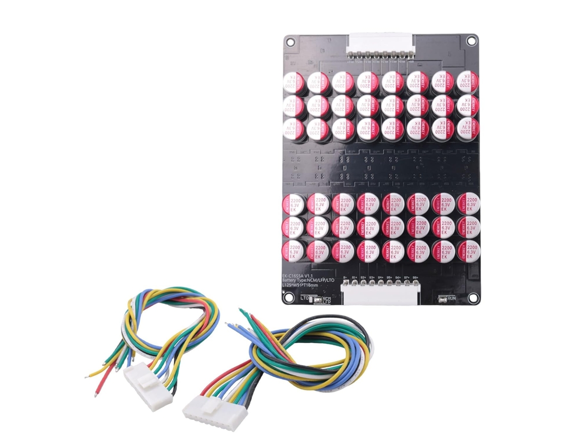 Placa De Equilibrio Para Ecualizador De Baterías De Litio Activas Lifepo4 Lto De 16s Y 5a