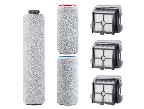 Filtros Hepa de cepillo de rodillo de repuesto para Roborock U10 Dyad