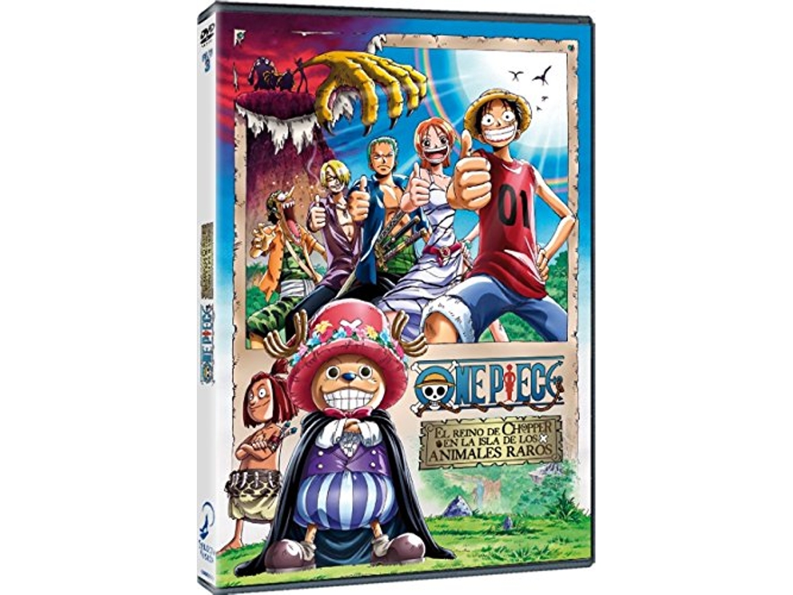 DVD One Piece: Chinjou Shima no Chopper Oukoku One Piece: Movie 3 / One Piece. Película 3. El Reino de Chopper En La Isla de Los Animales Raros