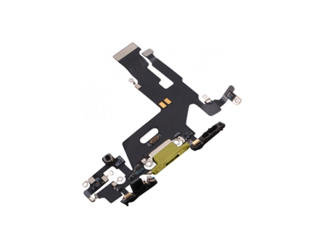 Conector de carga iPhone 11 de Repuesto Conector Lightning Amarillo CLAPPIO