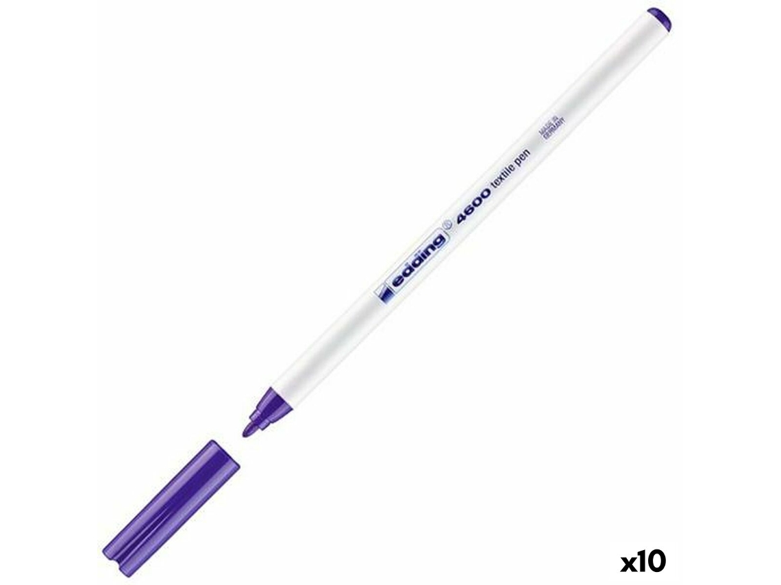Rotuladoras EDDING 4600 Lila 10 Unidades