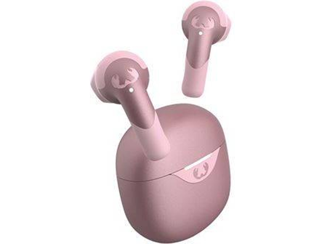 Auriculares Bluetooth FRESH 'N REBEL Twins Blaze (In Ear - Microfone - Rosa)