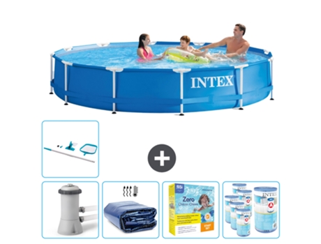 Piscina Tubular INTEX 28212GN-CB28 (6503 L - 366x76cm)