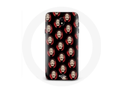 Funda de Samsung Galaxy S4 La Casa De Papel máscaras rostos