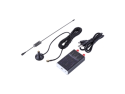 Sintonizador Receptor Hf Uv De Banda Completa Usb Rtl-sdr De 100 Khz A 1,7 Ghz Con Antena Y Cables.