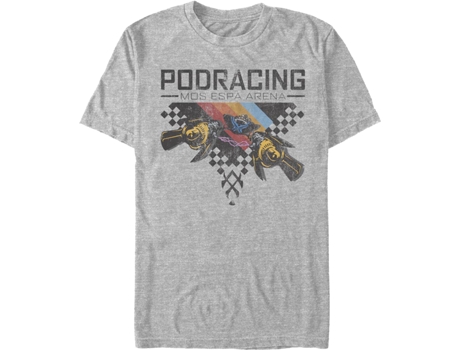 Camiseta Unisexo DEEPSTONE Podracing Mos Espa Arena Star Wars brezo atlético (XXXL)