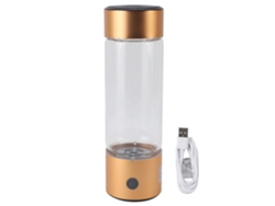 Botella De Agua Portátil De Vidrio De 410 Ml, Rica En Hidrógeno, Recargable, Para El Hogar, El Deporte Y La Oficina.