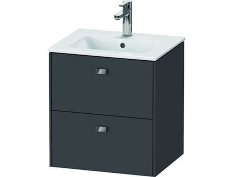 Mueble DURAVIT Brioso de baño de pared Compact 52,0 x 41,9 cm con 2 cajones incl. recorte de sifón y delantal para lavabo ME by Starck 233653