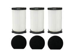 3 filtros HEPA compatibles con Moosoo D600 y Cecotec Thunderbrush 520.