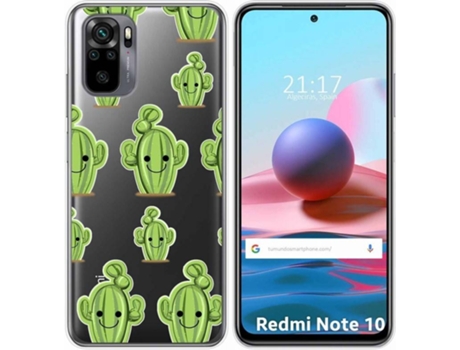 Carcasa Xiaomi Redmi Note 10 / 10S TUMUNDOSMARTPHONE Cactus Multicolor