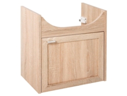 Armario Bajo Lavabos FURNLUX Piano (Beige, Madera Contrachapada - 48X30X49 Cm)