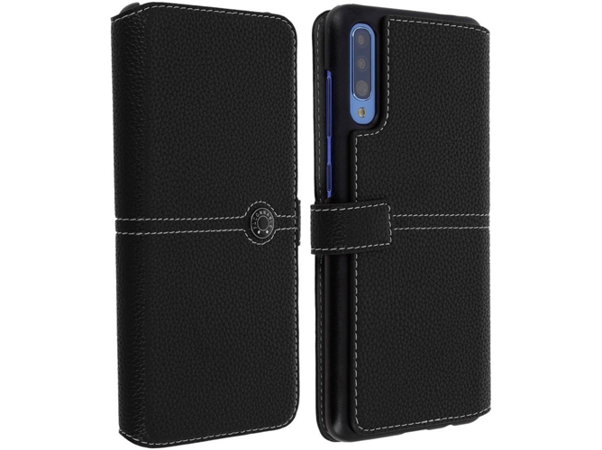 Funda Samsung Galaxy A70 FAÇONNABLE Wallet Negro