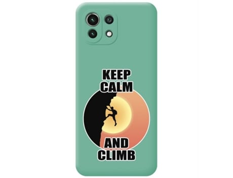 Carcasa Xiaomi Mi 11 Lite 4G / 5G / 5G NE TUMUNDOSMARTPHONE Silicona Líquida Dibujos Verde