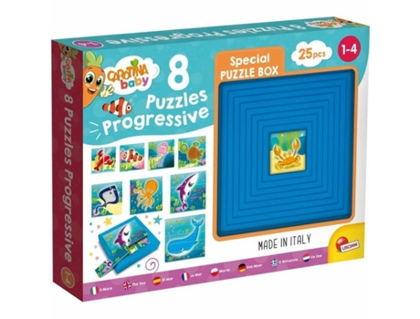 Puzzle LISCIANI GIOCHI Carotina baby Animales
