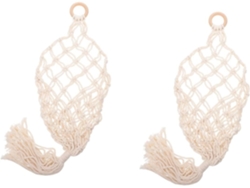 Cesta Colgante De Macramé Para Frutas Adecuada Balcones Proyectos Jardinería Decoración Del Hogar Oficina
