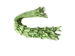 Balón de baloncesto de nailon luminiscente Jinwei-red de 50 cm para entrenamiento diario y repuesto - Verde