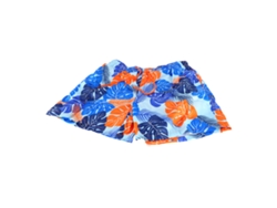 Pantalones Cortos De Playa Estampados Para Hombre Con Cinturón Elástico Ajustable, Azul Claro, Talla M