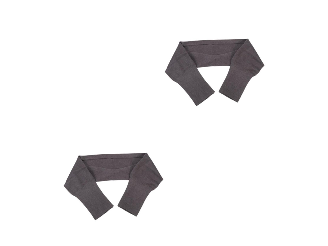 Juego De 2 Hombreras Grises Con Almohadilla Térmica Para Los Hombros.