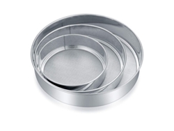 Omni-coladores De Acero Inoxidable Para Harina, Repostería Y Azúcar Glas - 3 Piezas