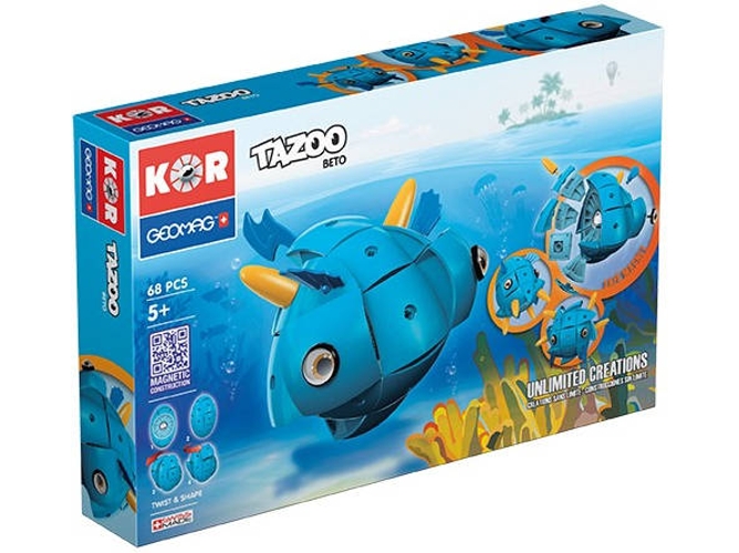 Juguete de Imán de Neodimio GEOMAG GM601 (Azul - Edad Mínima: 5)