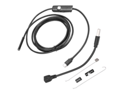 Endoscopio Industrial Hd An97-5.5 Con Cámara Y Lente De 5,5 Mm, Resistente A La Corrosión Y Con Alcance De 2 M Para Inspección.
