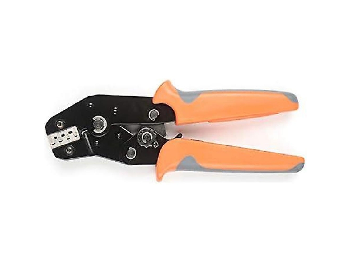 Crimpadora De Pines Profesional, Alta Precisión De Crimpeado Con Trinquete Autoajustable Para Terminales De Punta Plana De Estilo Europeo, Ideal Para