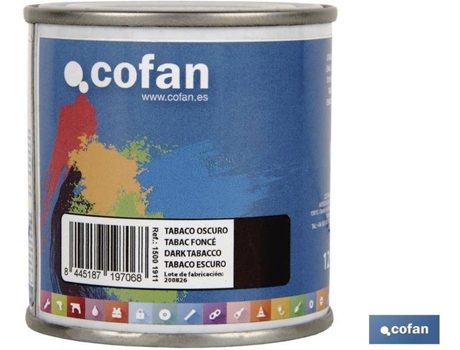 Esmalte Sintético COFAN Tabaco Oscuro (125 ml)